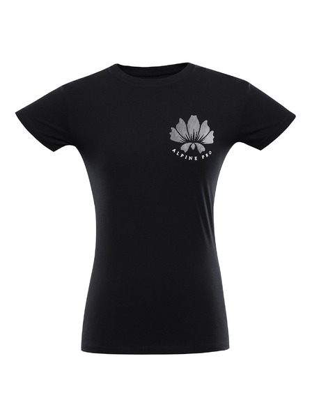 ALPINE PRO Tricou din bumbac de damă ALPINE PRO SUMEKA black varianta pa
