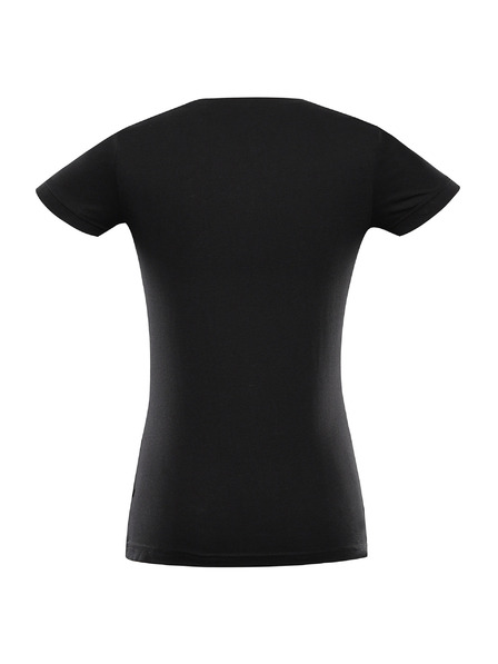 ALPINE PRO Tricou rapid uscat de damă cu cool dry ALPINE PRO NEGA 2 black varianta pa