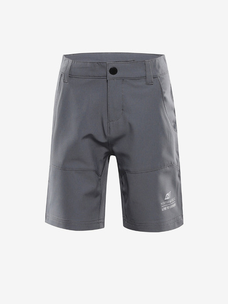ALPINE PRO Pantaloni scurți gri pentru copii ALPINE PRO Bako