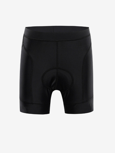 ALPINE PRO Pantaloni scurți de ciclism pentru copii Alpine Pro ARSO Negru