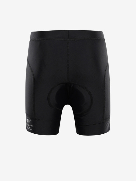 ALPINE PRO Pantaloni scurți de ciclism pentru copii Alpine Pro ARSO Negru