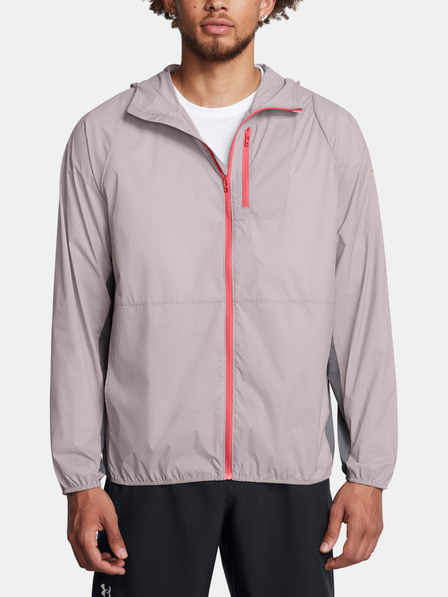 Under Armour Jachetă Under Armour LAUNCH LIGHTWEIGHT JKT-GRY pentru bărbați