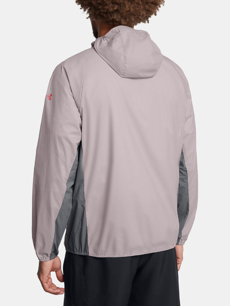 Under Armour Jachetă Under Armour LAUNCH LIGHTWEIGHT JKT-GRY pentru bărbați