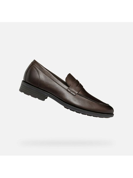 Geox Mocasini maro închis pentru bărbați Geox Walk Pleasure F
