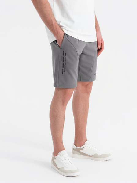 Ombre Clothing Pantaloni scurți de trening pentru bărbați cu imprimeu Ombre Clothing