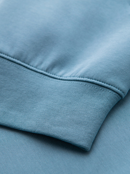 Ombre Clothing Pantaloni de trening pentru bărbați cu manșete cu nervuri și fermoar decorativ Ombre Clothing