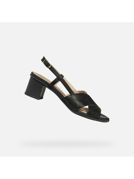 Geox Sandale negre damă Geox Aurely 50