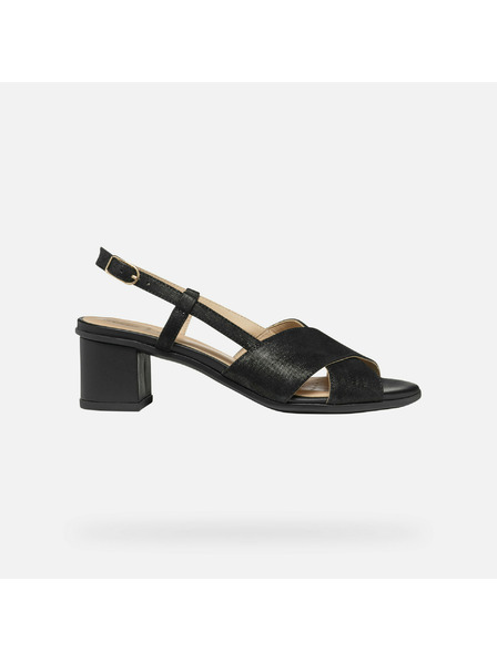 Geox Sandale negre damă Geox Aurely 50