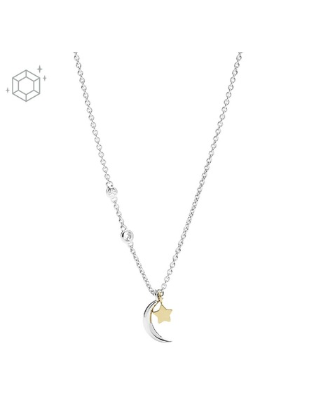 Fossil Colier argintiu pentru femei Fossil JFS00432998