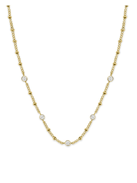Rosefield Colier Rosefield de culoare aurie Crystal JCSCG-J266
