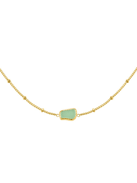 Rosefield Colier Rosefield de culoare aurie Organic Gemstone JNOGG-J658