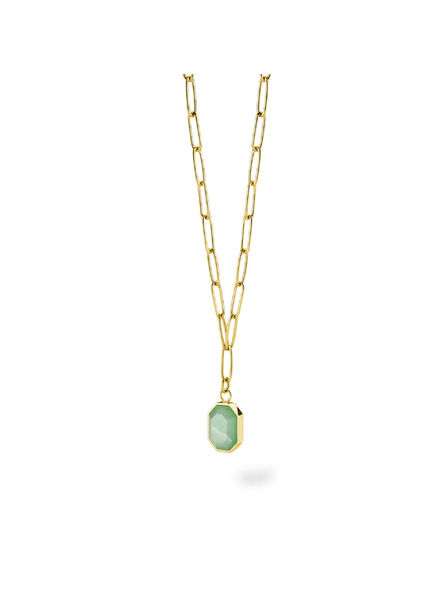 Rosefield Colier Rosefield de culoare aurie Geometric Gemstone JNGGG-J664
