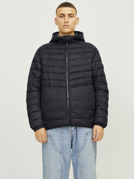Jack & Jones Jachetă matlasată neagră Jack & Jones, bărbați