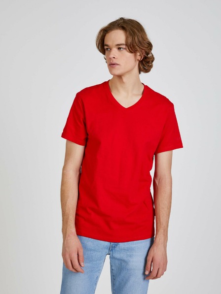 Sam 73 Tricou roșu pentru bărbați SAM 73 Blane