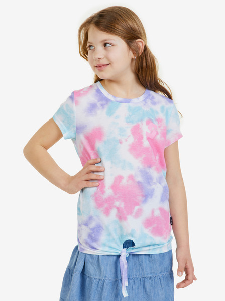 Sam 73 Tricou albastru batik pentru fete SAM 73 Regina