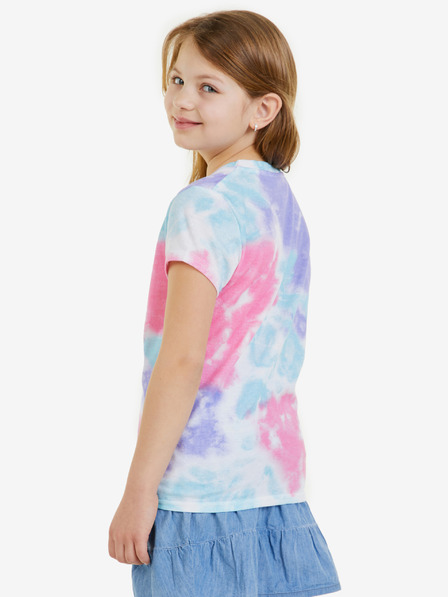 Sam 73 Tricou albastru batik pentru fete SAM 73 Regina