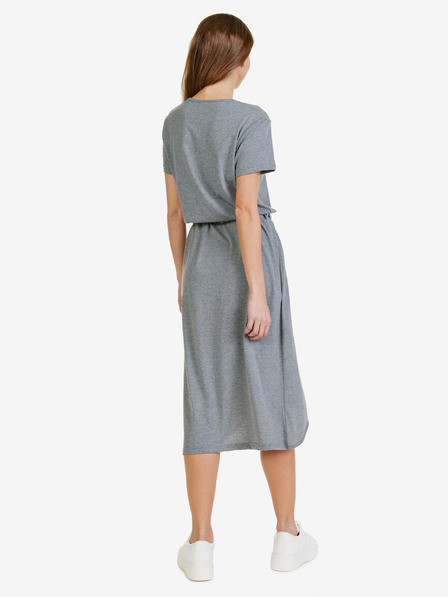 Sam 73 Rochie midi gri deschis pentru femei SAM 73 Gaia