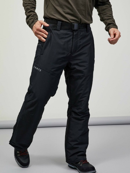 Sam 73 Pantaloni de schi negri pentru bărbați SAM 73 Ord