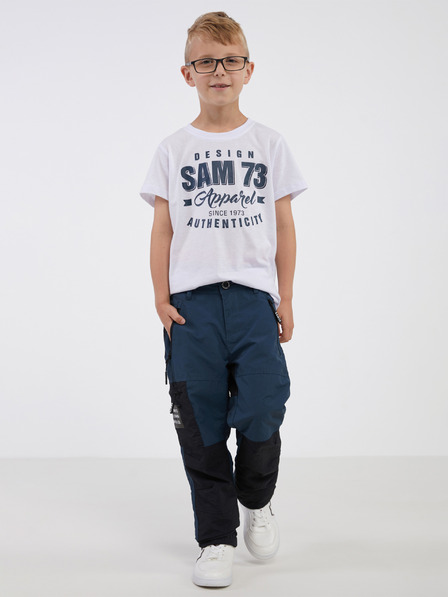 Sam 73 Pantaloni de băiat albastru închis SAM 73 Kudrnka