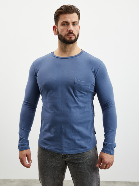 ZOOT.lab Tricou albastru cu mânecă lungă ZOOT.lab