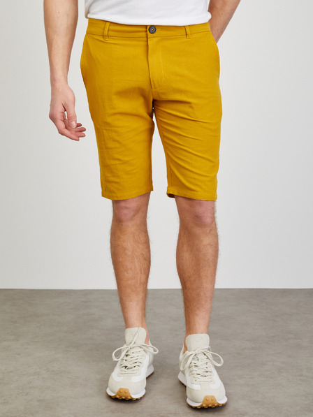 ZOOT.lab Pantaloni scurți chino galbeni pentru bărbați ZOOT.lab Gavin