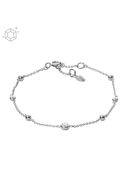 Fossil Brățară argintie pentru doamne Fossil JFS00452040