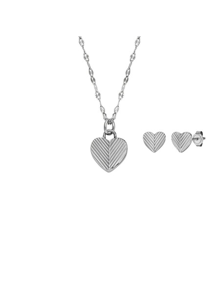 Fossil Set de bijuterii din oțel pentru doamne Fossil JF04669SET