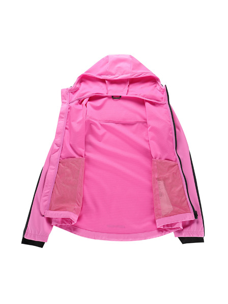 ALPINE PRO Jachetă softshell pentru femei cu tratament DWR ALPINE PRO KERAKA roz neon