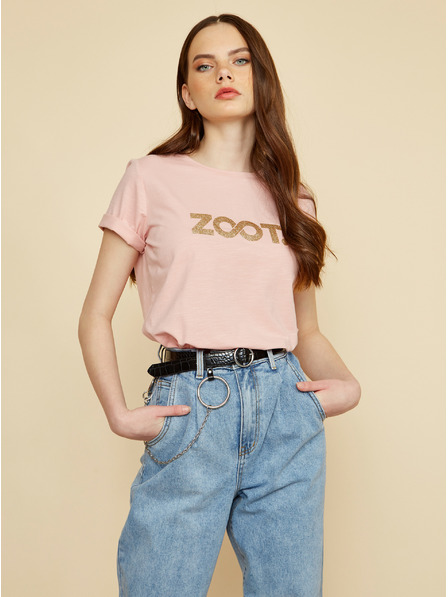 ZOOT.lab Tricou de damă roz deschis cu imprimeu ZOOT.lab Lucy