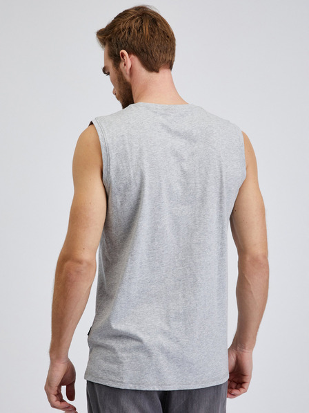 Sam 73 Tricou fără mâneci pentru bărbați gri deschis cu SAM 73 Edgar