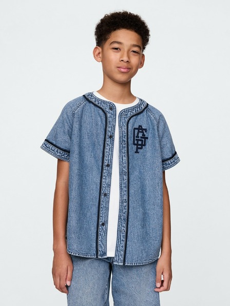 GAP Cămașă de blugi pentru copii Baseball Americana GAP